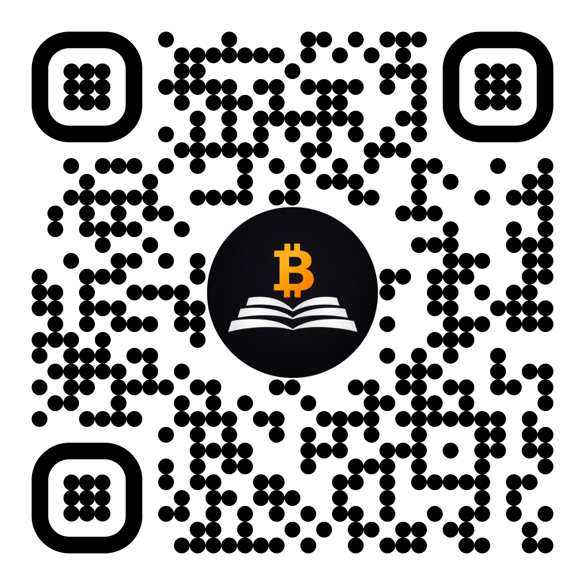 Bitcoin payment QR code